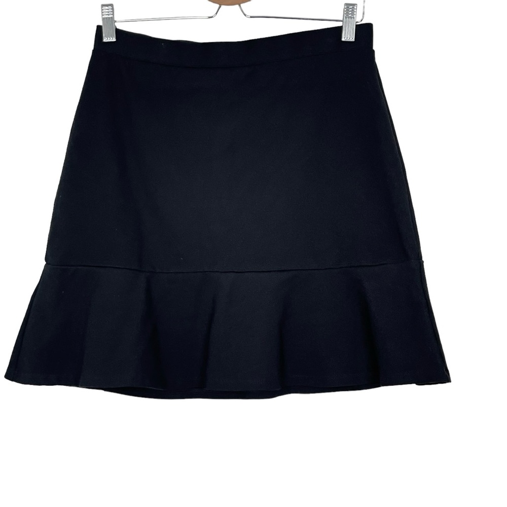 Loft Drop Waist Flutter Mini Skirt